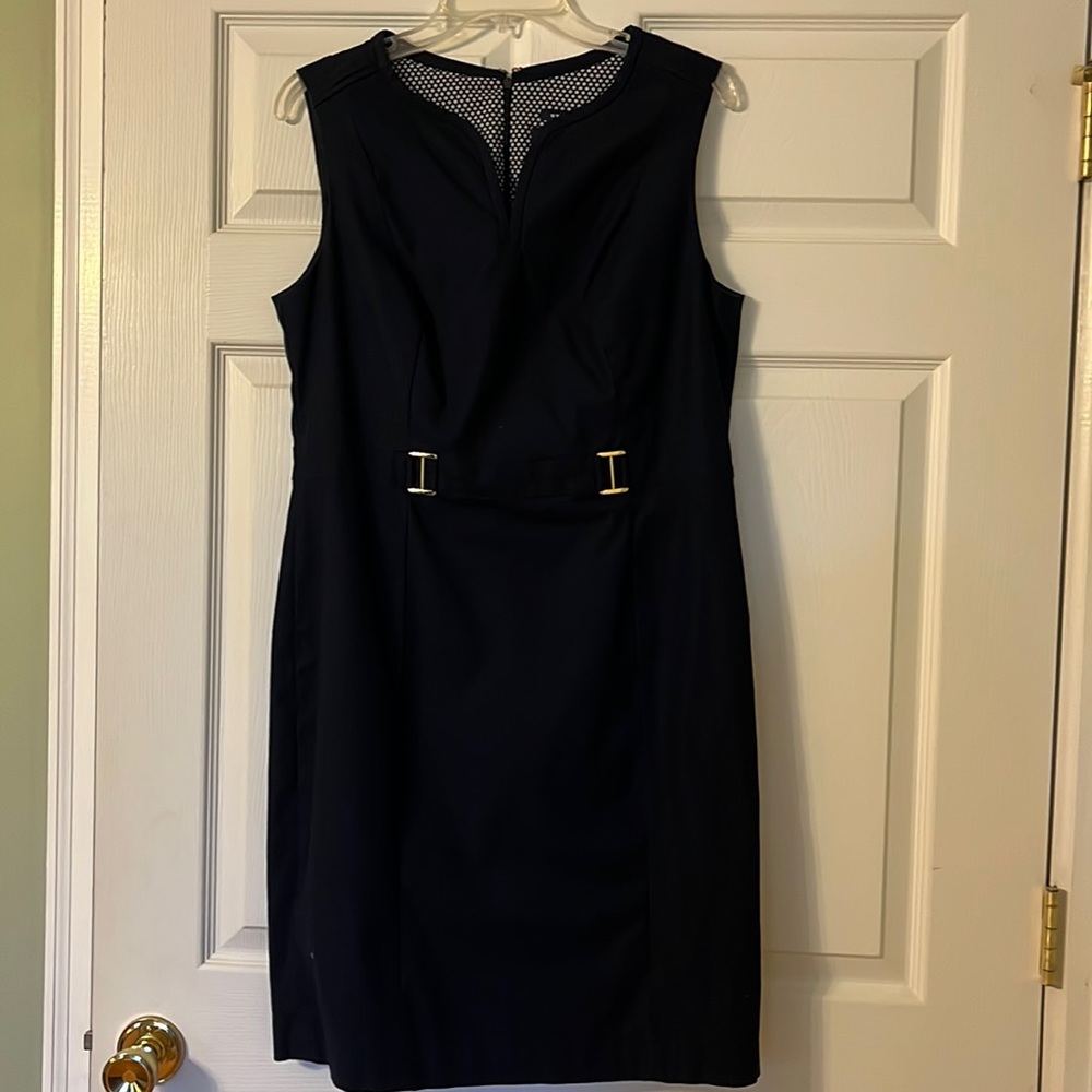 Dress, size 12, Navy in color from Jones New York Signature
